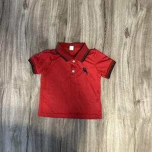 Red Polo Shirt for Kids